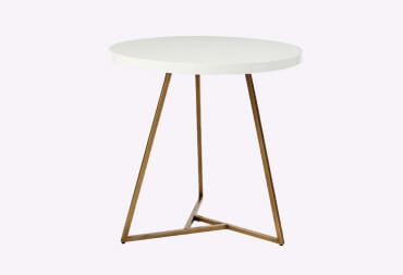 Single White chair